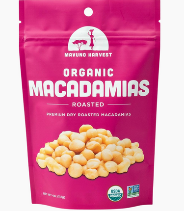 Organic Macadamia Roasted Nuts